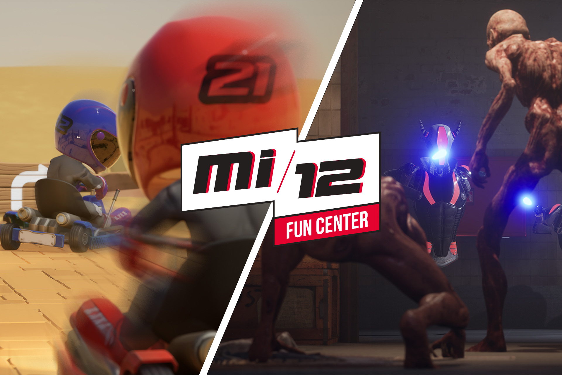 MI12 Fun Center Formule Duo Karting Free Roaming