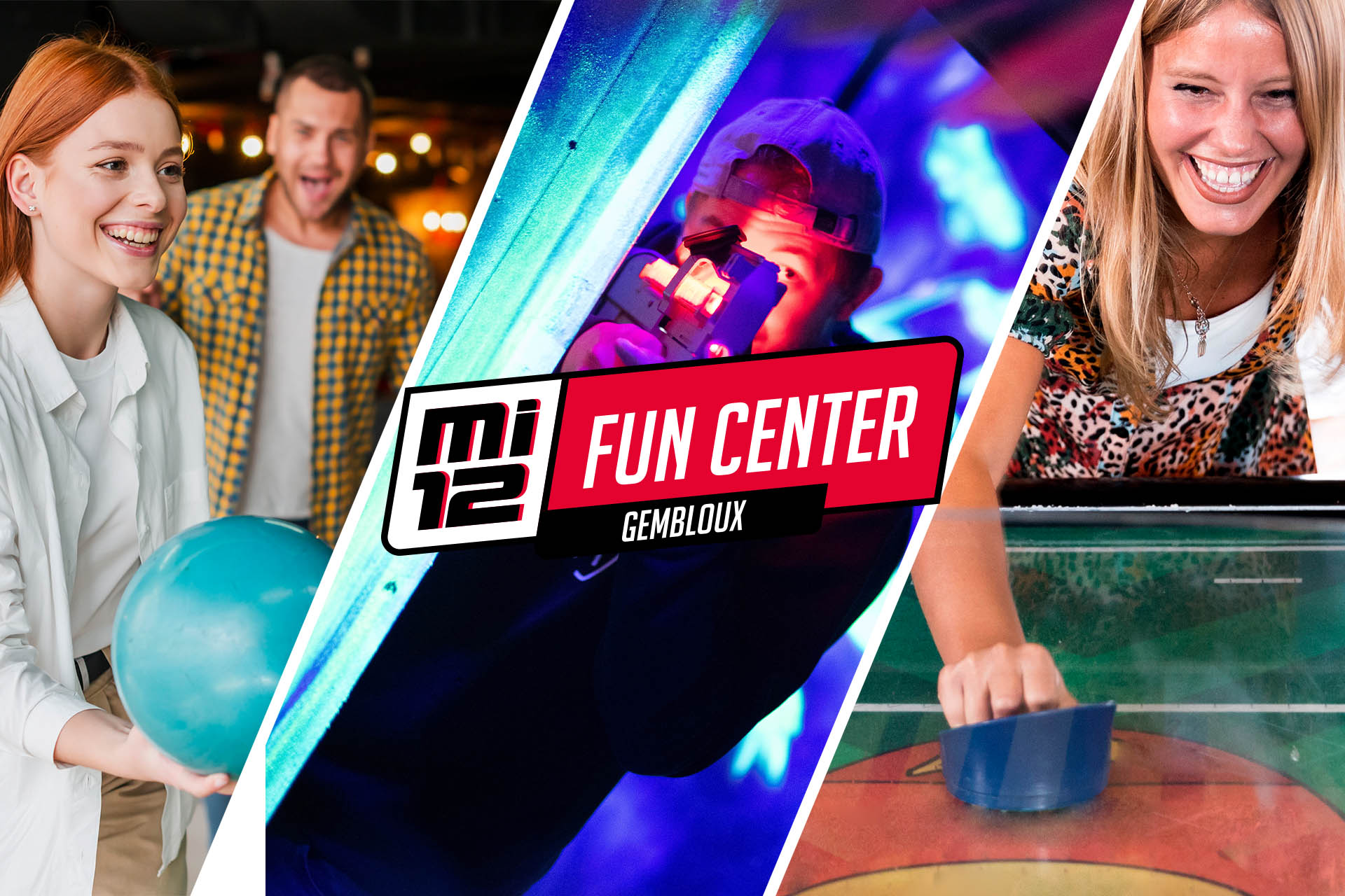 MI12 Fun Center Formule Bowling Laser Game Arcades